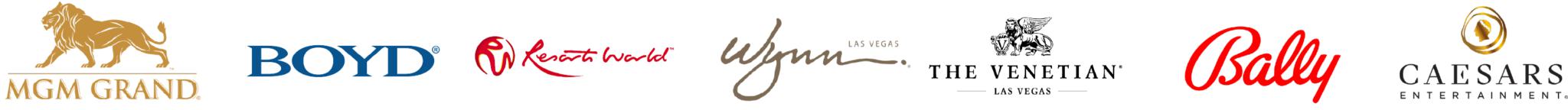 Casino partner logos